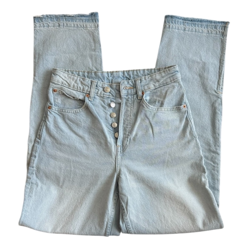 H&M Blue High Rise Jeans Classic Style
